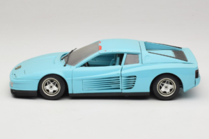 Ferrari Testarossa Borsenmodell 1997 Edizione Limitata Blu Bburago 1:18 B002 Pressofusione — immagine 4 di 8