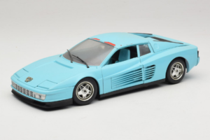 Ferrari Testarossa Borsenmodell 1997 Edizione Limitata Blu Bburago 1:18 B002 Pressofusione
