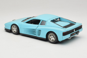 Ferrari Testarossa Borsenmodell 1997 Edizione Limitata Blu Bburago 1:18 B002 Pressofusione — immagine 7 di 8
