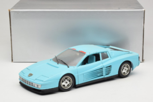 Ferrari Testarossa Borsenmodell 1997 Edizione Limitata Blu Bburago 1:18 B002 Pressofusione — immagine 8 di 8