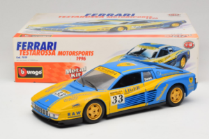 Ferrari Testarossa Bburago 1:18 7019 Pressofusione — immagine 8 di 8