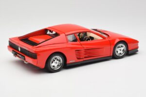 Ferrari Testarossa Rosso Bburago 1:18 3019 Pressofusione — immagine 3 di 8