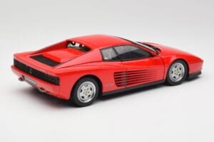 Ferrari Testarossa Rosso Kyosho 1:18 08422R Pressofusione — immagine 3 di 8