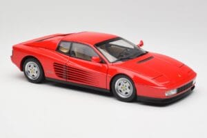 Ferrari Testarossa Rosso Kyosho 1:18 08422R Pressofusione — immagine 6 di 8