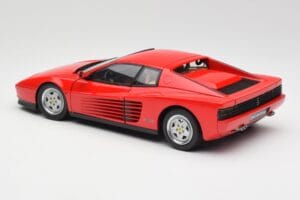 Ferrari Testarossa Rosso Kyosho 1:18 08422R Pressofusione — immagine 7 di 8