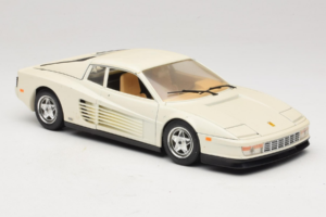 Ferrari Testarossa Bianco Bburago 1:18 3019-W1 Pressofusione — immagine 6 di 8