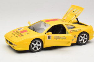 Ferrari F355 Berlinetta Giallo Racing Solido 1:18 9009-Y1 Pressofusione — immagine 2 di 8