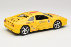 Ferrari F355 Berlinetta Giallo Racing Solido 1:18 9009-Y1 Pressofusione — immagine 3 di 8
