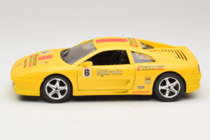 Ferrari F355 Berlinetta Giallo Racing Solido 1:18 9009-Y1 Pressofusione — immagine 4 di 8