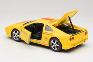Ferrari F355 Berlinetta Giallo Racing Solido 1:18 9009-Y1 Pressofusione — immagine 5 di 8