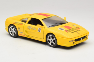 Ferrari F355 Berlinetta Giallo Racing Solido 1:18 9009-Y1 Pressofusione — immagine 6 di 8