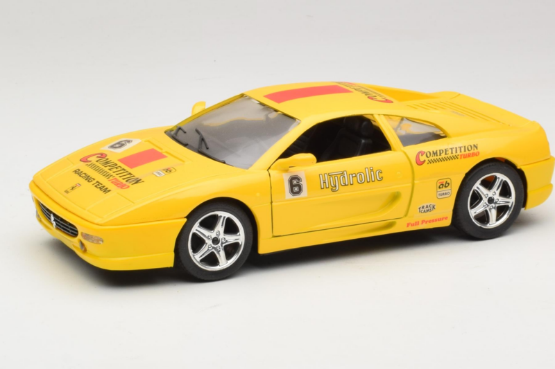 Ferrari F355 Berlinetta Giallo Racing Solido 1:18 9009-Y1 Pressofusione