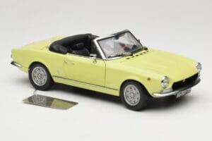 Fiat 124 Spider BS1 Giallo Sun Star 1:18 4921 Pressofusione — immagine 6 di 8