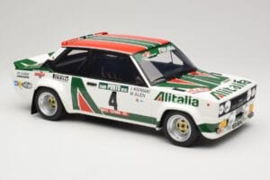 Fiat 131 Abarth #5 M. Alen / I. Kivimaki Rally Portugal 1978 Otto 1:12 G093 Resina — immagine 4 di 6