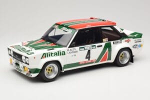 Fiat 131 Abarth #5 M. Alen / I. Kivimaki Rally Portugal 1978 Otto 1:12 G093 Resina