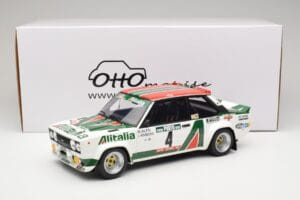 Fiat 131 Abarth #5 M. Alen / I. Kivimaki Rally Portugal 1978 Otto 1:12 G093 Resina — immagine 6 di 6