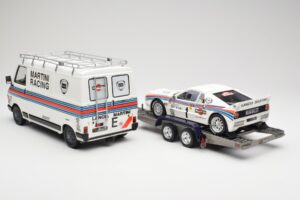 Fiat 242 & Lancia 037 Group B #1 W. Rohrl / C. Geistdorfer Rally Monte Carlo 1983 Otto 1:18 OT360 Resina — immagine 2 di 7