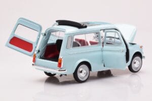 Fiat 500 Giardiniera Acquamarina Blu Norev 1:18 187742 Pressofusione — immagine 2 di 7