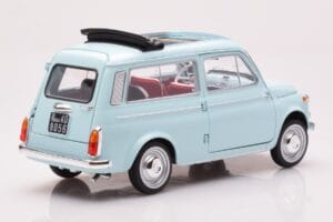 Fiat 500 Giardiniera Acquamarina Blu Norev 1:18 187742 Pressofusione — immagine 3 di 7