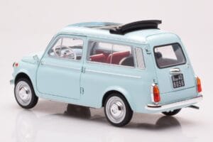 Fiat 500 Giardiniera Acquamarina Blu Norev 1:18 187742 Pressofusione — immagine 7 di 7