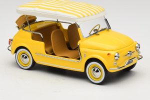 Fiat 500 Jolly Giallo Norev 1:18 187790 Pressofusione — immagine 4 di 6