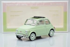 Fiat 500 L Verde Chiaro Norev 1:18 187773 Pressofusione — immagine 6 di 6