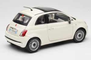 Fiat 500 Bianco Mondo Motors 1:18 500291 Pressofusione — immagine 3 di 8