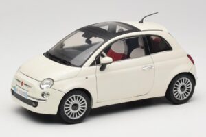 Fiat 500 Bianco Mondo Motors 1:18 500291 Pressofusione
