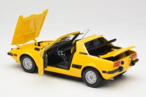 Fiat X1/9 Giallo Minichamps 1:18 100121664 Pressofusione — immagine 5 di 8