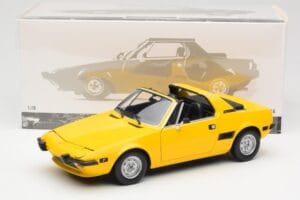 Fiat X1/9 Giallo Minichamps 1:18 100121664 Pressofusione — immagine 8 di 8