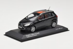 Ford C-Max Grand Nero Metallizzato Minichamps 1:43 400089100 Pressofusione — immagine 2 di 4