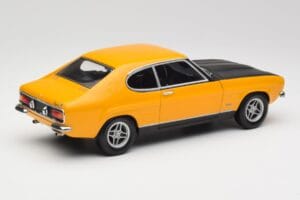 Ford Capri 2600 RS Signal Giallo Con Nero Minichamps 1:18 180089070 Pressofusione — immagine 3 di 8