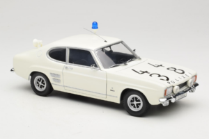 Ford Capri Autobahnpolizei Dusseldorf Minichamps 1:18 150089090 Pressofusione — immagine 6 di 8