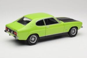 Ford Capri Mk1 RS 2600 Verde & Nero Minichamps 1:18 150089075 Pressofusione — immagine 3 di 8