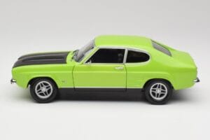 Ford Capri Mk1 RS 2600 Verde & Nero Minichamps 1:18 150089075 Pressofusione — immagine 4 di 8