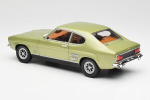 Ford Capri Mk1 Verde Chiaro Metallizzato Minichamps 1:18 18008900 Pressofusione — immagine 7 di 8