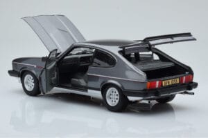 Ford Capri Mk3 2.8 Injection RHD Grigio Grafite Norev 1:18 182725 Pressofusione — immagine 5 di 8