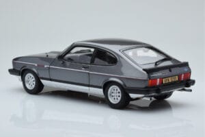 Ford Capri Mk3 2.8 Injection RHD Grigio Grafite Norev 1:18 182725 Pressofusione — immagine 7 di 8
