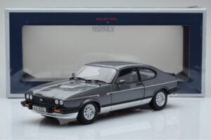 Ford Capri Mk3 2.8 Injection RHD Grigio Grafite Norev 1:18 182725 Pressofusione — immagine 8 di 8