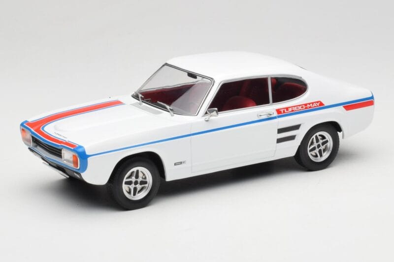 Ford Capri Mk1 GT Turbo Bianco MCG 1:18 MCG18539 Pressofusione
