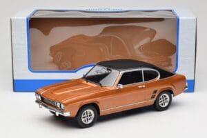 Ford Capri Mk1 GXL Brown Metallic MCG 1:18 MCG18537 Pressofusione — immagine 6 di 6