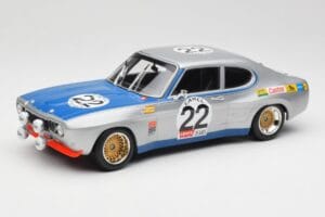 Ford Capri Mk1 RS 2600 #22 Ford Koln D. Glemser / A. Soler-Roig Winners 24 Hours of Spa 1971 Minichamps 1:18 155718522 Presso