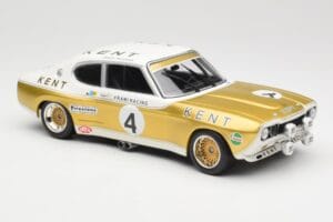Ford Capri Mk1 RS 2600 #4 W. Frank / K. Fritzinger Kent Frami Racing 24 Hours of Spa 1972 Minichamps 1:18 155728504 Pressofus — immagine 4 di 6