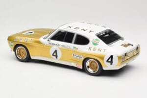 Ford Capri Mk1 RS 2600 #4 W. Frank / K. Fritzinger Kent Frami Racing 24 Hours of Spa 1972 Minichamps 1:18 155728504 Pressofus — immagine 5 di 6