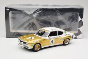 Ford Capri Mk1 RS 2600 #4 W. Frank / K. Fritzinger Kent Frami Racing 24 Hours of Spa 1972 Minichamps 1:18 155728504 Pressofus — immagine 6 di 6