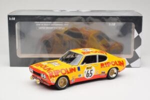 Ford Capri Mk1 RS 2600 #65 G. Larrousse / J. Rives Ford Deutschland Tour de France Automobile 1972 Minichamps 1:18 155728565  — immagine 6 di 6