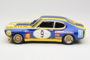 Ford Capri Mk1 RS 2600 #9 K. Fritzinger / H. Heyer Team Europa Möbel 6 Hours of Nürburgring ETCC 1973 Minichamps 1:18 1557385 — immagine 3 di 6