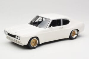 Ford Capri Mk1 RS 2600 Bianco Minichamps 1:18 155708500 Pressofusione