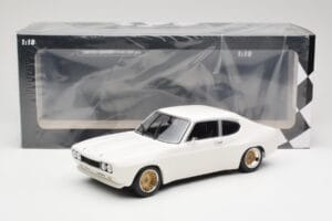 Ford Capri Mk1 RS 2600 Bianco Minichamps 1:18 155708500 Pressofusione — immagine 6 di 6