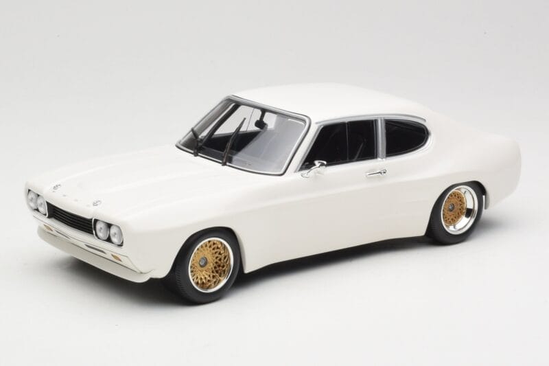 Ford Capri Mk1 RS 2600 Bianco Minichamps 1:18 155708500 Pressofusione